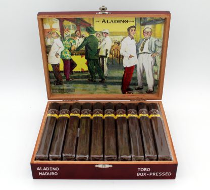 Aladino Maduro Toro Box-Pressed