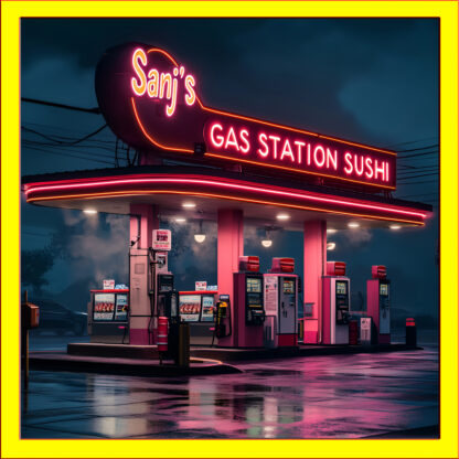 Gas Station Sushi Lancero Connecticut by Sanj Patel (10-Pack)