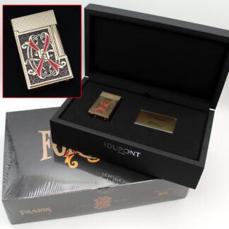 (No. 5)! S.T. Dupont Line 2 Fuente Fuente Opux X (Red) + Forbidden X Pasion d'Amor