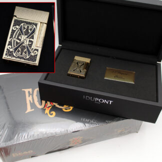 (No. 5)! S.T. Dupont Line 2 Fuente Fuente Opux X (Black) + Forbidden X El Beso Prohibido