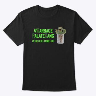 #GarbagePalateGang Tee - Black (2XL - 3XL)