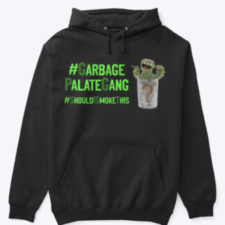 #GarbagePalateGang Hoodie - Black (2XL - 3XL)