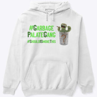 #GarbagePalateGang Hoodie - White (2XL - 3XL)