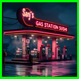Gas Station Sushi Gordo Corojo by Sanj Patel